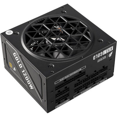 ���� ������� 1STPLAYER NGDP GOLD 1200W Black / ATX 3.1, PCle 5.1, APFC, 80 PLUS Gold, LLC+DC-DC, full Japan solid-state caps, 120mm fan, full modular / HA-1200BA4