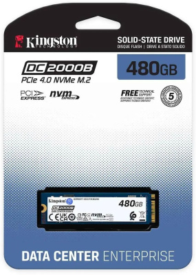 ���������� SSD Kingston PCIe 4.0 x4 480GB SEDC2000BM8/480G DC2000B M.2 2280