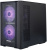 ������ 1STPLAYER AU6 ARGB Black / mATX / 2x140mm & 3x120mm ARGB fans / AU6-BK-2FA7-14-2FA7R-1FA7
