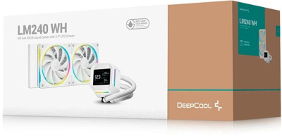 ������� �������� ���������� Deepcool LM240 WH ARGB, 120��, �����, retail R-LM240-WHDMMC-1