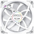 ���������� Montech AX120 ARGB 120x120x25mm ����� 4-pin 27dB 145gr Ret (AX120 PWM WHITE)