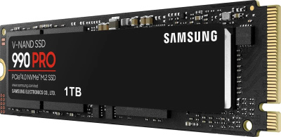 ������������� ���������� M.2 2280 1TB Samsung 990 PRO Black Client SSD MZ-V9P1T0B/AM PCI-E 4.0 x4, V-NAND 3-bit MLC, 7450/6900, 600TBW M.2 2280