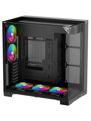 ������ Thermalright TR-A70 FAN5-C / Black / TG / 5 x120mm ARGB PWM Fans / USB TYPE-C / ATX  / TRA70F5CB