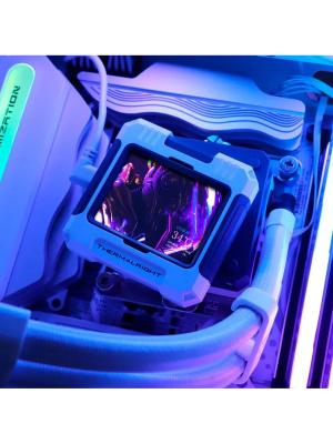 ������� �������� ���������� Thermalright Frozen Warframe 420 White ARGB / 3x140mm ARGB PWM Fans / TRFW420AW