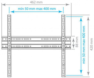  ARM Media PLASMA-3   LED/LCD  22"-65"  0     26   VESA 400x400  50 