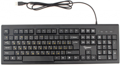 ���������� Gembird KB-8354U-BL ����������, �������� ����, USB, ����: ������