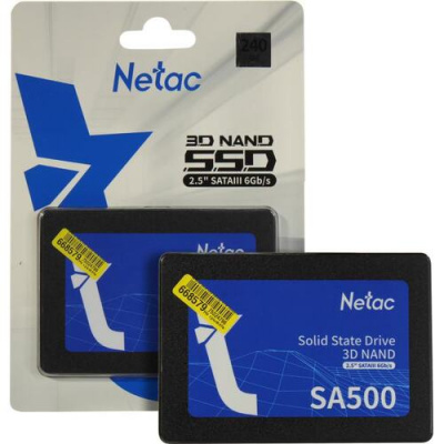 ���������� SSD Netac 2,5" SATA-III SA500 240GB NT01SA500-240-S3X TLC
