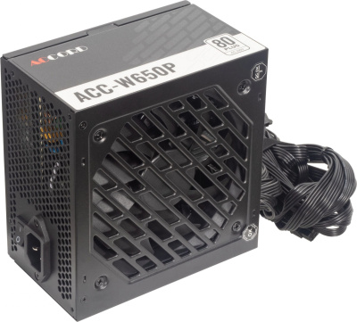 ���� ������� Accord ATX 650W ACC-W650P 80 PLUS WHITE (20+4pin) 120mm fan 6xSATA RTL