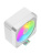 ����� ��� ���������� Ocypus Delta A40 EX WH ARGB (200W, 4-pin PWM, 157mm, Al/Cu, 4x6mm, ARGB, 1x120mm, 60CFM, 31dBA, 1600RPM, S: 1851/1700/1200/115X, AM5/AM4, white)