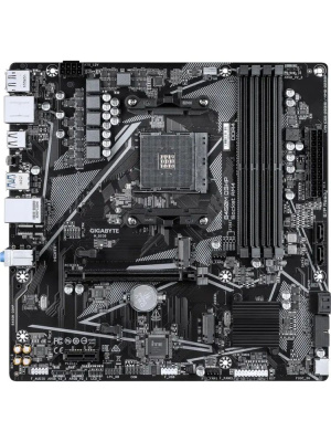 ����������� ����� Gigabyte B450M D3HP Soc-AM4 AMD B450 4xDDR4 mATX AC`97 8ch(7.1) GbLAN RAID+HDMI+DP
