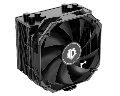 ����� ID-COOLING SE-224-XTS MINI BLACK LGA1700/1200/115X/AM5/AM4 (TDP 180W, PWM, 4 ����.������ ������� ��������, FAN 120mm) RET
