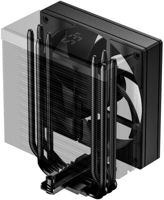 ����� ��� ���������� ID-COOLING FROZN A410 TD (Soc AM4/AM5/115X/1200/1700/1851, 120mm, 2000rpm, 29.8 ��, 220W, PWM 4-pin, Al) (FROZN A410 TD)