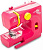 Швейная машина Comfort 8 розовый