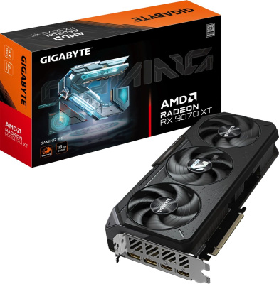 ���������� Gigabyte AMD Radeon RX 9070 XT GAMING 16Gb (GV-R9070XTGAMING-16GD), GDDR6, Ret