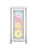 ������ Corsair Frame 4000D LCD RS ARGB, Midi-Tower, TG, 3x120mm ARGB, 3xUSB Type-C, E-ATX, ATX, mATX, mITX White