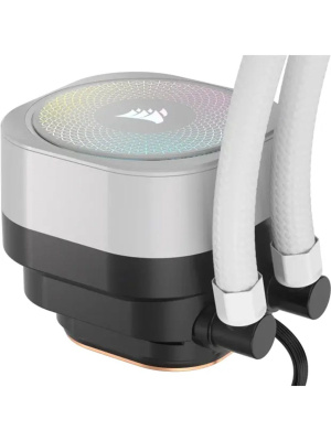 ������� ����������� ���������� Corsair NAUTILUS 240 ARGB (240mm, White, ARGB/ Fans: 2x120mm, 74.37CFM, 34dBA, 2100RPM/ S: 1851, 1700, AM5, AM4)