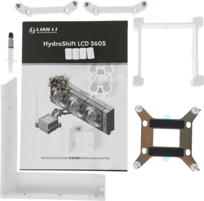 ������� �������� ���������� Lian-Li HydroShift LCD 360S Soc-AM5/AM4/1700 ����� Al+Cu LCD 330W Ret (G89.GHSLCD36SW.R0)