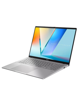 ������� ASUS Vivobook S16 M3607HA, 16" (1920x1200) IPS 144 ��/AMD Ryzen 7 260/16 �� DDR5/512 �� SSD/AMD Radeon Graphics/��� �������, ����������� (90NB16F2-M00EF0)