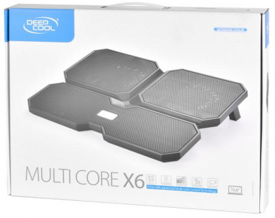    15.6" Deepcool MULTI CORE X6 380x295x24mm 2xUSB 900g Fan-control 24dB 
