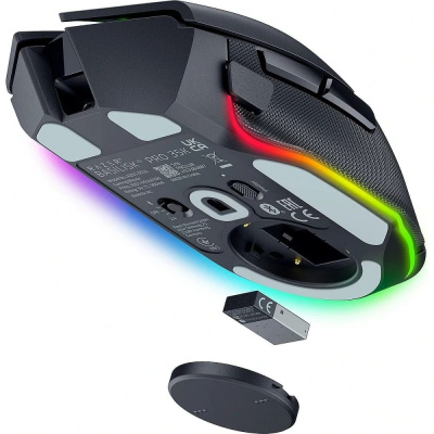 ���� ������������ Razer Basilisk V3 Pro 35K Black 35000 dp, HyperSpeed ��� Bluetooth (RZ01-05240100-R3G1)