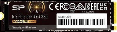 ���������� SSD 1TB Silicon Power US75 SP01KGBP44US7505, PCI-E 4.0 x4, M.2 2280