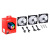 ���������� ��� ������� ADATA XPG VENTO 120 ARGB PWM Black (3 ��.)