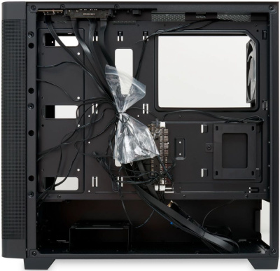 ������ �� ��� ����� ������� HSPD M740, Mesh Mid Tower, Black, M740-TGBK-ARGB