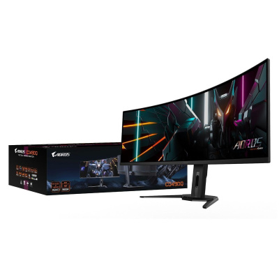 ������� 49" Gigabyte AORUS CO49DQ-EK Gaming monitor Black