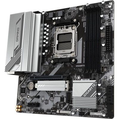 ����������� ����� Gigabyte B650M GAMING PLUS WF, SocketAM5, AMD B650, mATX, Ret