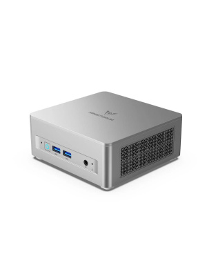 ����-�� MINISFORUM UM870 Plus, AMD Ryzen 7 8745H/����������� DDR5/����������� SSD/AMD Radeon Graphics/��� ��, ����������� (UM870PLUS/BAREBONE)