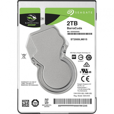 ������� ���� Seagate Barracuda 2.5" 2Tb SATA III, 128Mb 5400rpm ST2000LM015