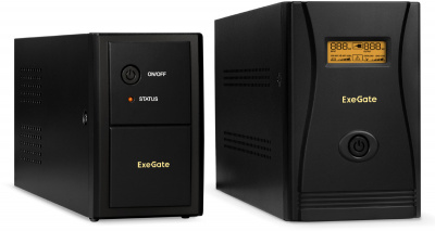 ��� ExeGate SpecialPro Smart LLB-3000.LCD.AVR.2SH.4C13.RJ.USB 3000VA/1800W, LCD, AVR, 2�Schuko+4�C13,RJ45/11,USB, ������������� ������, Black