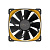  Geometric Future Squama 2505BY Single Pack / 120mm, 2000 RPM, 91.3 CFM, 35.06 dBA, Black&Yellow / 1F2505Y112000