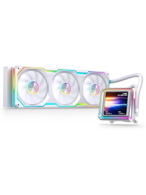 �������� �������� ���������� JONSBO TX-360 White LGA 1851/1700/1200/115X/AM5/AM4 (TDP 320W, ARGB FAN and ARGB LCD Display PUMP,  PWM, TRIPLE FAN 120mm, �����) RET