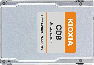 ���������� SSD Toshiba PCIe 4.0 x4 15.36TB KCD8XRUG15T3 CD8-R Kioxia 2.5"
