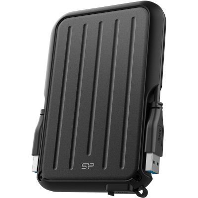������� HDD 1.0Tb Silicon Power Armor A66 SP010TBPHD66SS3K ������ USB3.2, �������������, �������������� MIL-STD-810G, ����-��������������� IPX4, 2.5"