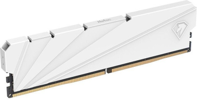 ����������� ������ DDR 4 DIMM 16Gb PC21300, 2666Mhz, Netac Shadow S NTSSD4P26SP-16W   C19 White, � ����������