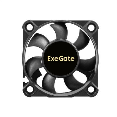 Exegate EX297001RUS ���������� 5� DC ExeGate EX05010S3P-5 (50x50x10 ��, Sleeve bearing (��������� ����������), 3pin, 5500RMP, 27dBA)