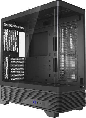 ������ �� HSPD F560-TGBK, Midi-Tower, ��� ��, Black