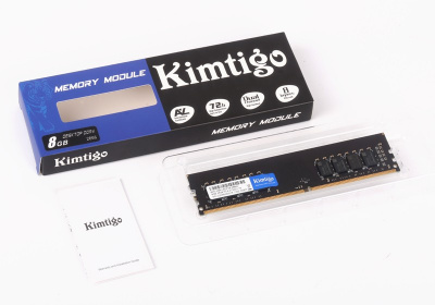   8Gb KIMTIGO KMKU8G8683200 DDR4, DIMM, PC25600, 3200Mhz(retail)