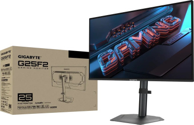 ������� 24.5" Gigabyte G25F2 EK IPS 1920x1080 1mc 200hz Black  (20VM0-G25F2BM-1EKS)