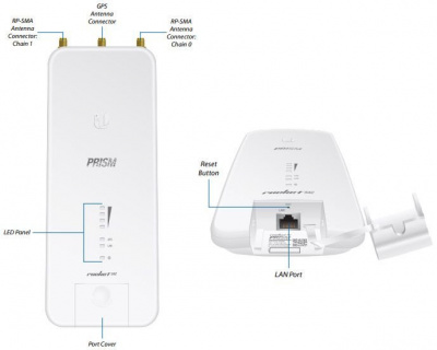 Wi-Fi ����� ������� Ubiquiti Rocket 5AC Prism Gen 2