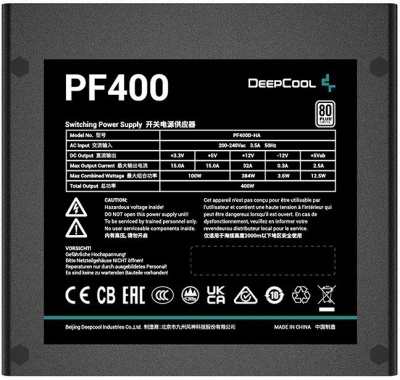 ���� ������� 400W DeepCool PF400