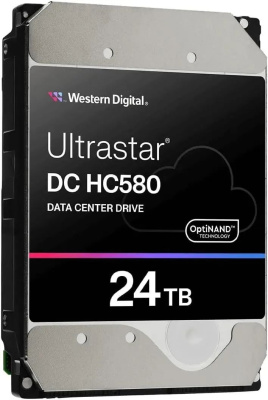 ������� ���� ��������� Western Digital 3.5" 24TB Ultrastar DC HC580 7200RPM SATA3 6Gb/s and 512MB Cache