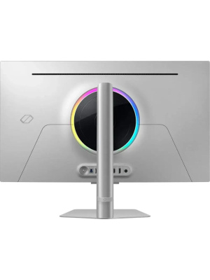 ������� SAMSUNG Odyssey OLED G8 G80SD S32DG800SI 32" UHD Smart OLED, 3840x2160, 240Hz, 0,03ms, 250�d/m, 1500000:1, HDR10 | 2xHDMI(2.1), DP(1.4), 2xUSB3.0 | HAS, Pivot, Swivel, InPSU, Speakers, Vesa 100, Silver