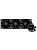������� ���������� PCCooler DE360 BK (310W, 360mm, Black, ARGB Pump/ Fans: 3x120mm, 71.86CFM, 33.8dBA, 1850RPM/ Pump height 55mm, 28dBA, 3200RPM, Rad thickness 27mm/ S: 1851, 1700, 1200, 20XX, 115X, AM5, AM4)