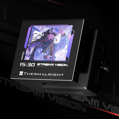 ������� �������� ���������� Thermalright Stream Vision 360 Black / 3x120mm PWM Fans / TRSV360B