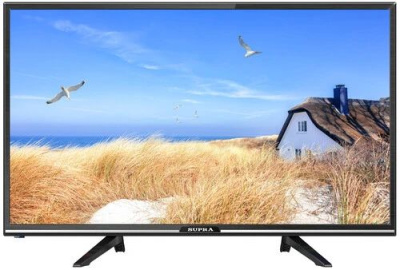��������� LED Supra 32" STV-LC32LT0110W ������ HD 50Hz DVB-T DVB-T2 DVB-C DVB-S2 USB (RUS)