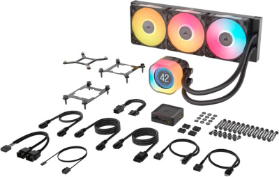 ������� ����������� ���������� Corsair iCUE LINK TITAN 360 RX LCD Black (CW-9061023-WW)