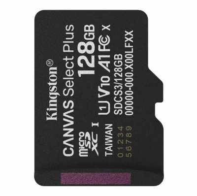 ���� ����� microSDXC 128GB Kingston SDCS3/128GBSP Canvas Select Plus w/o adapter